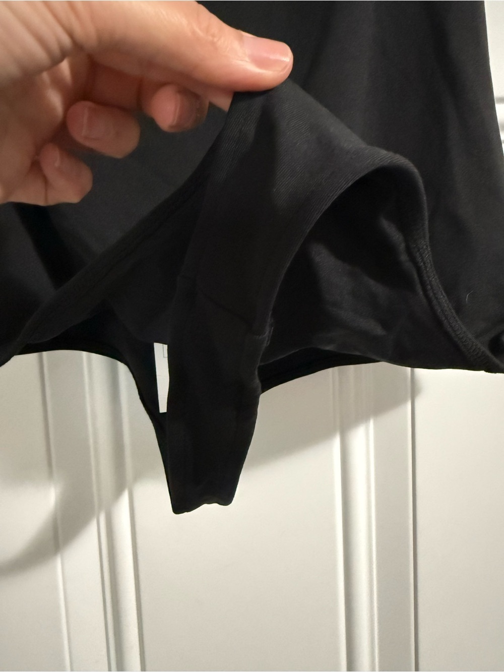 71. Zara Black Scoop Neck Bodysuit - M NWT - Picture 2 of 4